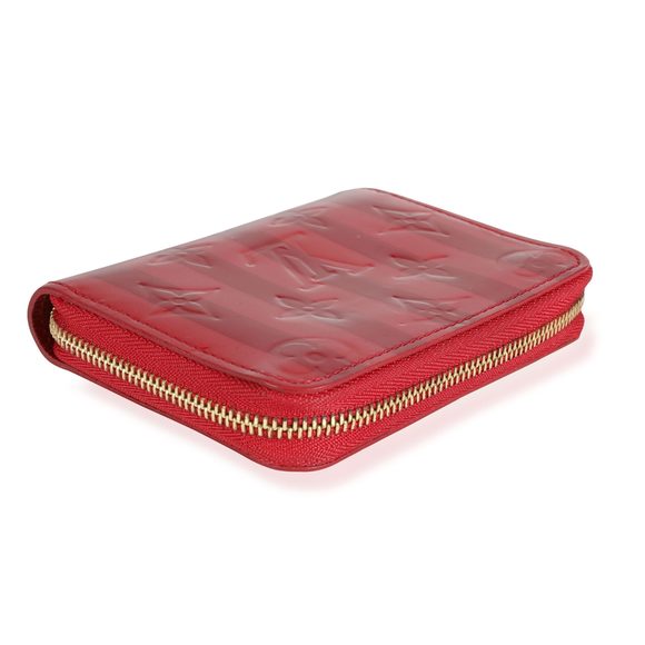 Louis Vuitton Pomme D'Amour Rayures Monogram Vernis Zippy Coin Purse - Picture 7 of 7
